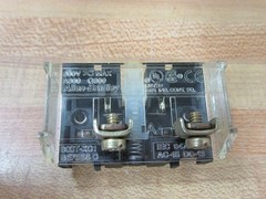 Allen Bradley 800T-XD1 Contact Block 800TXD1 w/Clip & Hardware