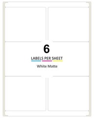 150 4″x3.33″ Address Mailing Labels Shipping Stickers for Laser & Inkjet Printer