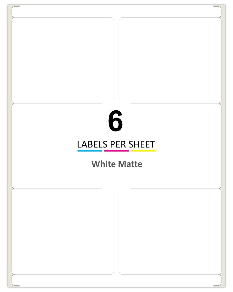 1500 4×3.33″ Address Mailing Labels Shipping Stickers for Laser & Inkjet Printer