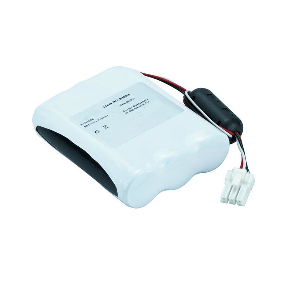 34004 3ICR19/66 For Welch Allyn 10.8V 2600mAh Battery For VS100 Machine