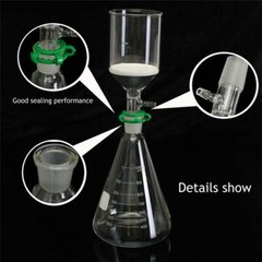 Glass Vacuum Filter Filtration Kits 1000ml Flask Funnel Laboratory Devices Set