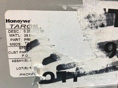 Honeywell PRMS-03715-0050 Target, 39.5Ta, 300mm, AMAT 0190-28093, 146071