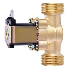 3/4 DC 24V Normally Closed Brass Electric Solenoid Magnetic Valve For Water