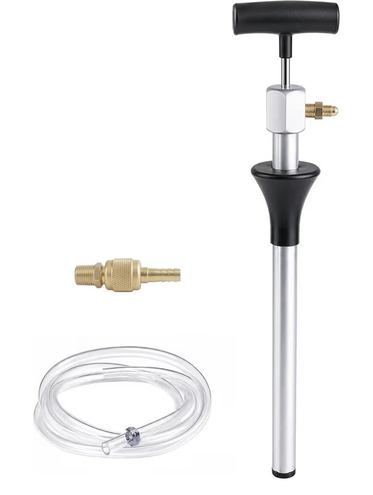 Rogvoc Oil Transfer Pump w/ Built-In Backflow Protection & 35.43in Hose