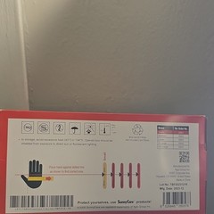 SunnyCare 8901 Black Nitrile Exam Gloves Small Powder-Free Box of 100