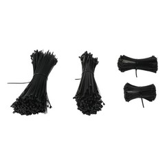 2000 Pack Zip Ties UV Resistant Assorted 4 6 8 12 Inch Cable Ties Heavy Duty