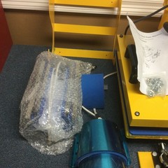 8 in 1 Heat Press Machine 15 x 15 in Transfer Sublimation T-shirt. Unused