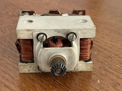 QTY(2) Vintage DC Motor, Pittman Style Open Frame, Wound Field, Bell & Howell?