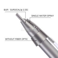 Dental 20° Straight Head Surgical Operation Handpiece External Water Spray