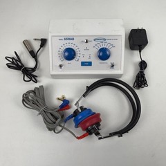 AMBCO 650AB Audiometer Hearing Test System w/ Headphones & Response Switch, Blue