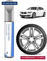 Ferric Grey/Light Grey Wheel Touch Up Paint for BMW, Rim Scratch Repair Pen, Fas