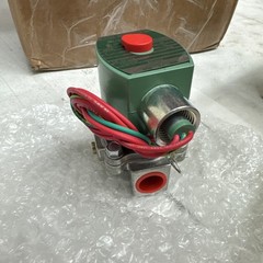 Asco Red Hat II Solenoid Valve, 2PSI, 1/2″ Pipe, 10.1W, 8040G022
