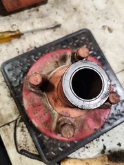 International Hay Rake LH Drive Hub And Sprocket (Unsure Of Model. Poss #11?)