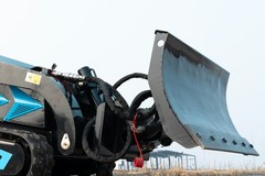 TYPHON STOMP X1300&509 Mini Skid Steer Dozer Blade ±30° Snow & Dirt Grading Tool