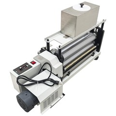 110V Automatic Double-sided Glue Coating Machine for Paper&Leather Steel Roller