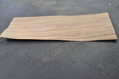 Walnut Raw Wood Veneer Sheet 6 x 14.5 inches 1/42nd BARGAIN 42083-57