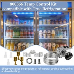 800366 Temp Control Kit Fits for True Refrigeration Replace 077B6806 077B7172
