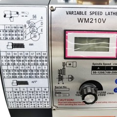 110V 1100W WM210V Precision Instrument Metal Bench Lathe 8″*39″ Miniature Lathe