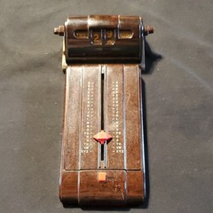 Bakelite Zephyr Autodex Rotary Rotating Address Book Index File