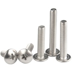 M5 -0.8 Metric 316 Stainless Steel Phillips Truss Head Machine Screws Bolts 18-8