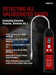 LED Refrigerant Leak Detector for R22 R410A R134A Freon Gas Sniffer