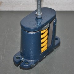 Mason Floor-Mount Vibration Isolator 5C129, Spring, 230 to 310 lb, 3/8″ Stud