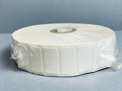 Brady Adhesive Label 1 in. x 0.25 in. Roll with 2500 Labels