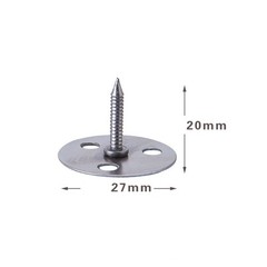 100/50Pc Tire Puncture Spikes Heavy Portable Duty Carbon Steel Round Road Spikes