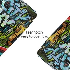 100pcs Mixed Pack Holographic Bag 3.5g Mylar Bag Stand Up Zip Seal Bags