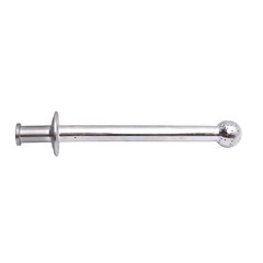 ISS Sanitary Supply Tube With Spray Ball, 1/2in Tri-Clamp 8.12in Internal Length