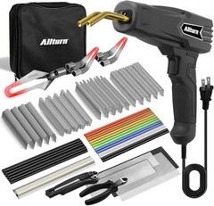 Plastic Welder 2in1 Hot Cutting Tip Welding Kit Car Repair Household