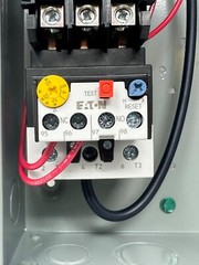 AIR COMPRESSOR MAGNETIC STARTER 5 HP TO 7.5 HP 230 VOLT SINGLE PHASE 24-40 AMPS