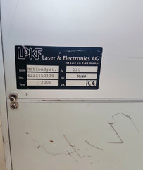 LPKF LASER & ELECTRONICS AG MSCN-0 42211507 / 610-096-0023-99/HSR 97 GERMANY