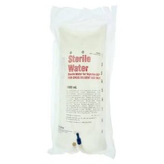 Baxter Healthcare 2B0304X Sterile Water for Injection USP 1000mL Aug 2026