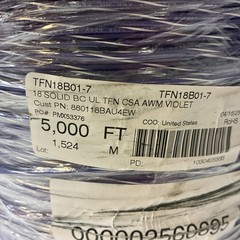 18 SOLID BC UL TFN CSA AWM VIOLET ( 5000 FT )