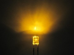 500pcs, 2x3x4mm Red Yellow Blue Green White LED Water Clear Rectangle Leds New