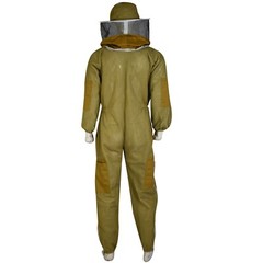 BEEKEEPING VENTILATED 3 LAYER MESH ULTRA WITH ROUND HOOD IN KHAKi FULL SUIT