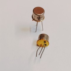 Lot of 10 pcs 2T6551D NPN Bulgarian Transistor High Gain Gold Plated Vintage