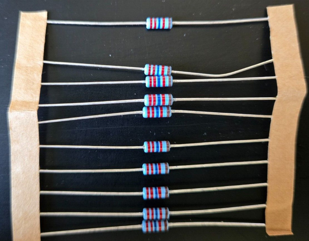 10pcs 22.6k ohm 1/4W 1% Metal Film Precision Axial Resistors ~ NEW ~