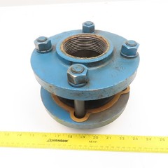 TRW Mission Model A 2-1/2″ Dual Check Valve 200 PSI 2-1/2″ NPT Flange