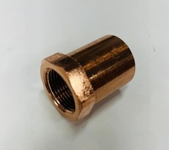 JW Solder 1″ Copper x 3/4″ FIP Female Adapter | C x FIP | Lead Free | Lot of 10
