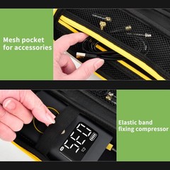 Case Compatible with Fanttik X9 Pro Portable Tire Inflator for Black