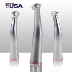 Dental 1:5 Increasing Contra Angle Optic LED Handpiece Fit for Electric Motor sk