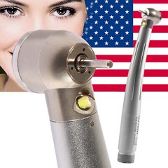 NSK Style Dental Fiber Optic LED High Speed Handpiece Turbine 2-Hole Self Power