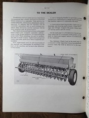 John Deere DF-B Fertilizer Grain Drill Predelivery Inst Manual PDI-M16710M 5/61