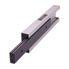 Del-Tron S1-4 Ball Bearing Slide, 4in Travel, 35lbs Load, 6in x 1.5in x 0.62in
