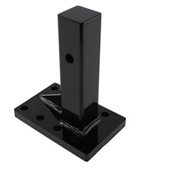 Heavy Duty 3 Position Pintle Hitch Mount for 2in Receiver 20000 lbs Steel