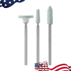 9Pcs Dental Composite Polishing Stones Burs Kit HP 2.35mm for straight handpiece