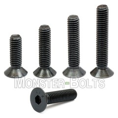 #5-40 Flat Head Socket Cap Screws, Alloy Steel Black Oxide SAE Countersunk 82°