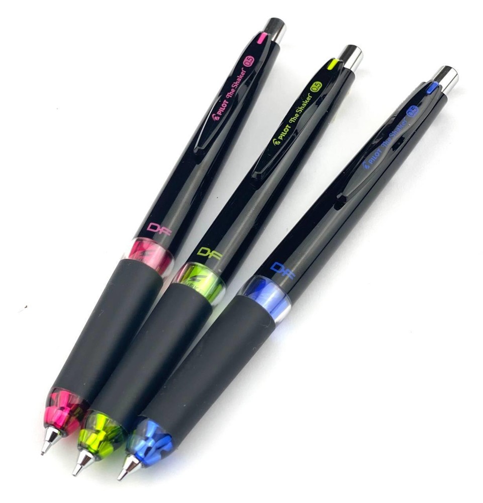 Pilot Del Ful DF Shaker Mechanical Pencil 0.5mm HB – HDF-505 – in 3 Colours